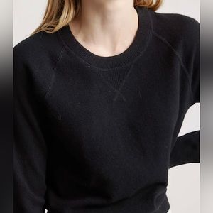 Quince / Last Brand Mongolian Shrunken 100% Cashmere Sweatshirt